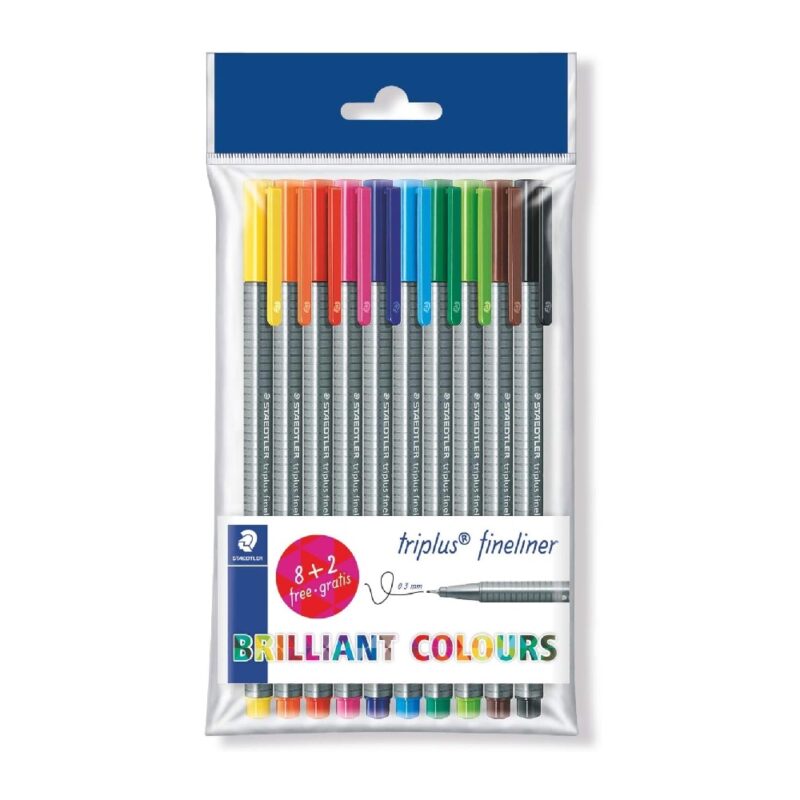 Staedtler Triplus Fineliner (10)
