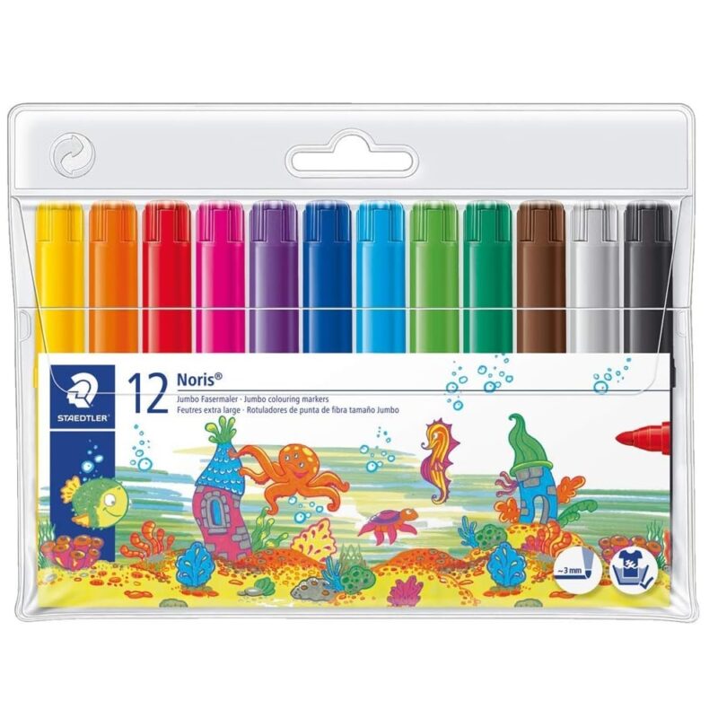 Steadtler Fibretip Pens (12) Jumbo