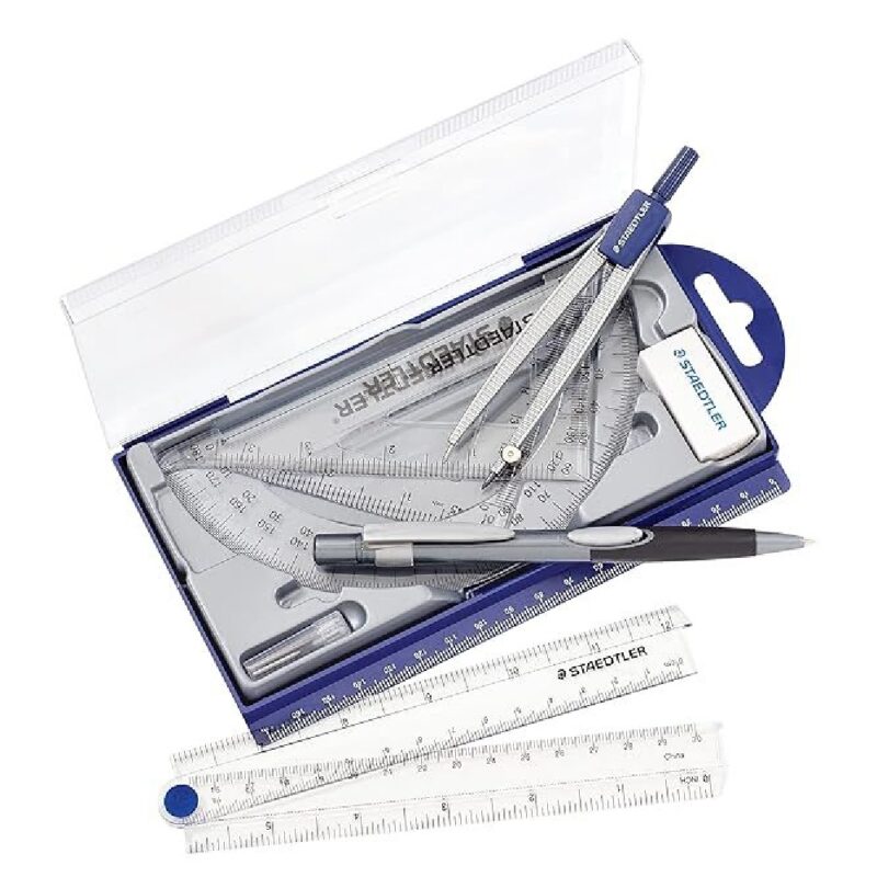 Staedtler Math Set 9Pc Plastic Box