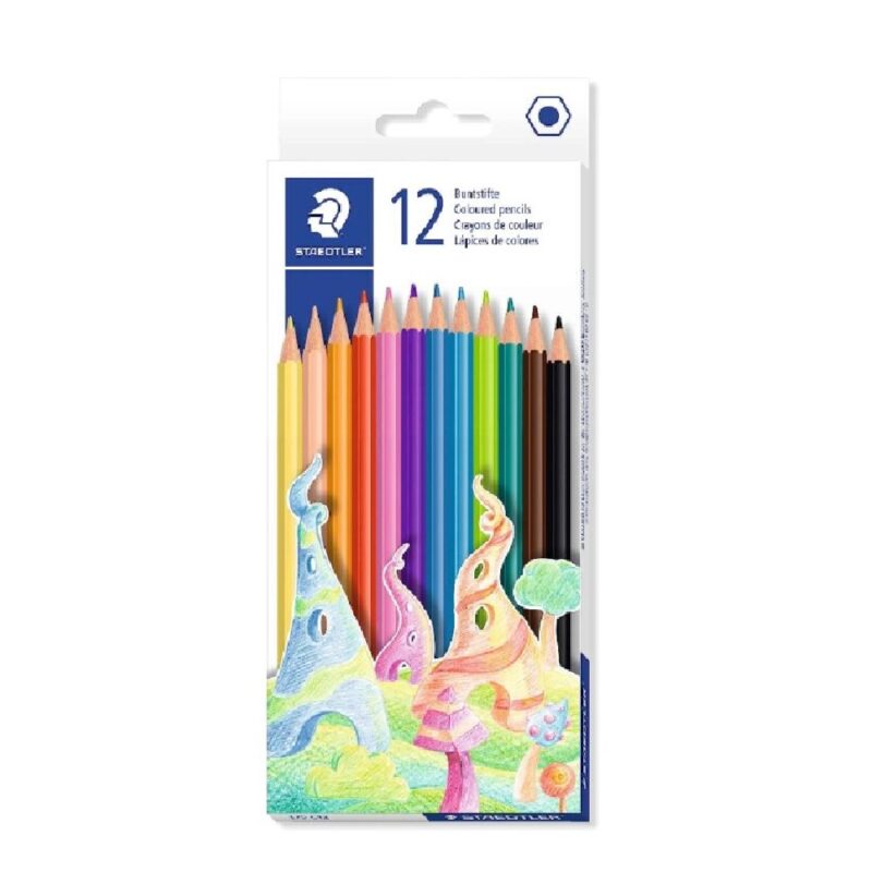 Steadler 12 Hex Pencil Colors 175C12