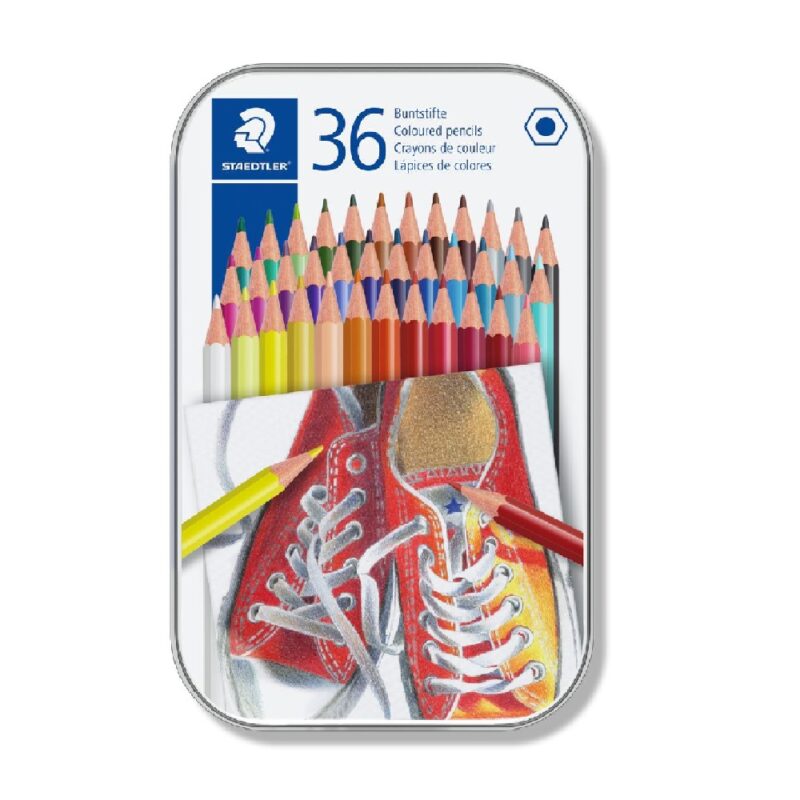 Staedler 36 Hex Pencil Colors 175M36