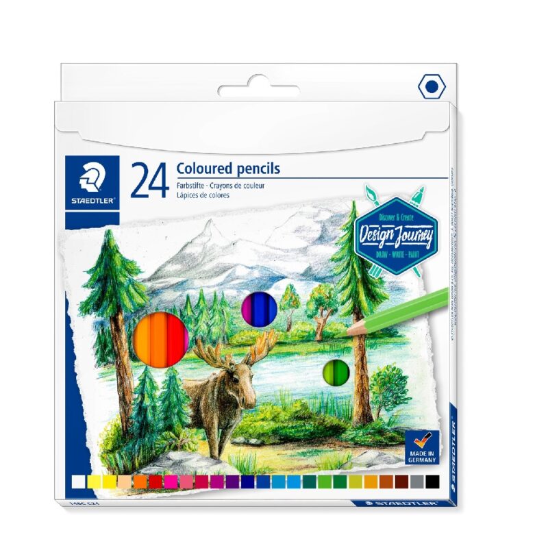 Staedler 24Ct Pencil Colors 146Cc24