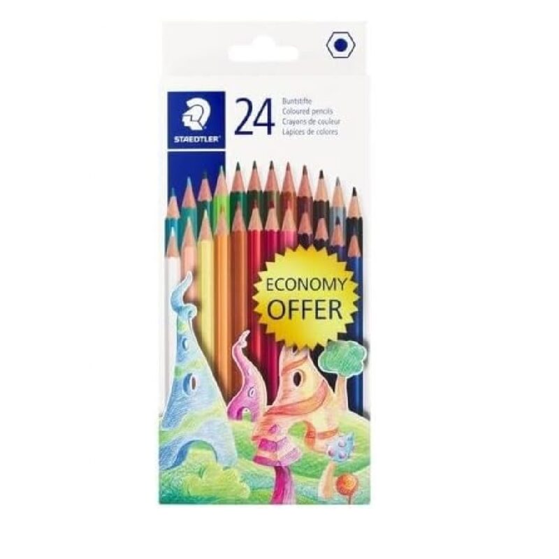 Steadler 24 Woodfree Pencil Colors 175D24