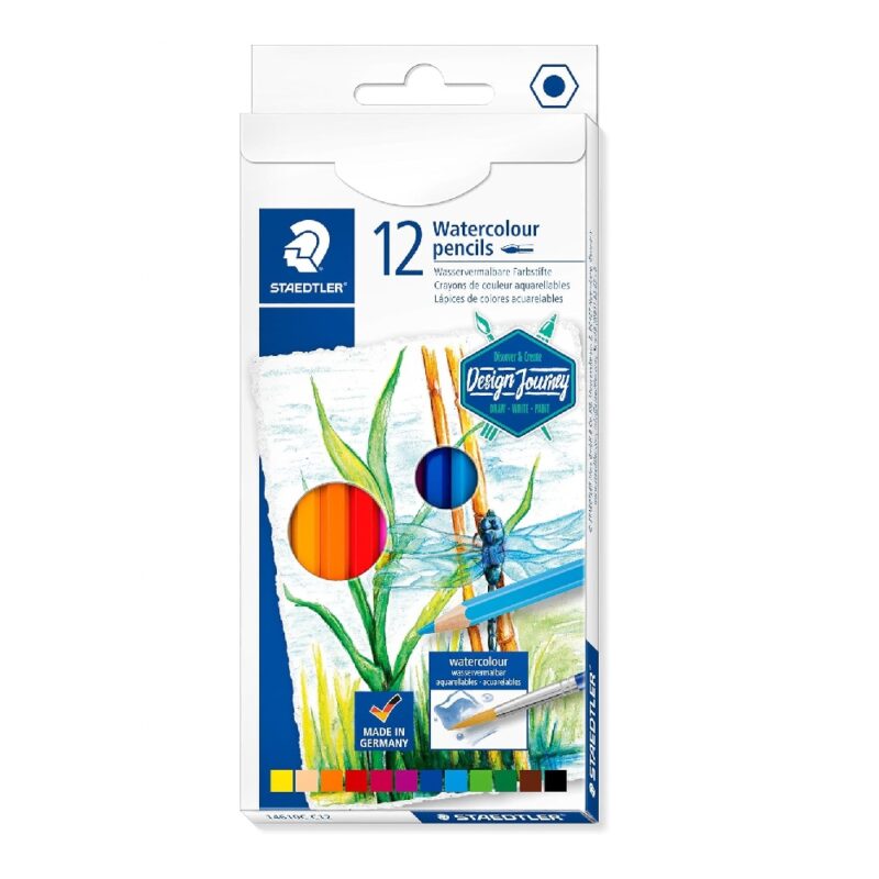 Staedler Aquarel Pencil Colors 12S