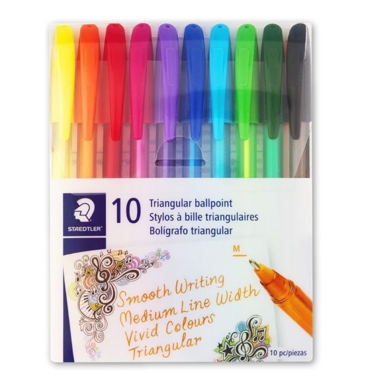 Staedtler Ballpen 4320M Asst (10Pk)
