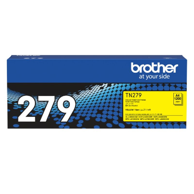 Brother TN279Y Yellow Toner (1200
