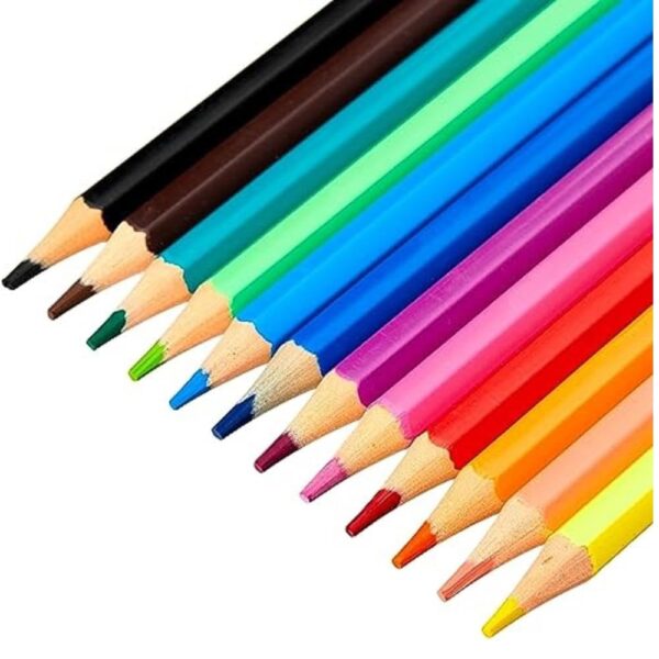 Staedtler Hexagonal Coloured 12 Pencils - Image 2