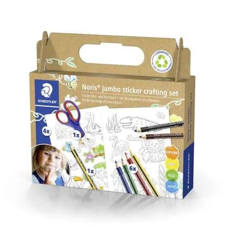 Staedtler Noris® Jumbo Sticker Crafting Set 61 C3