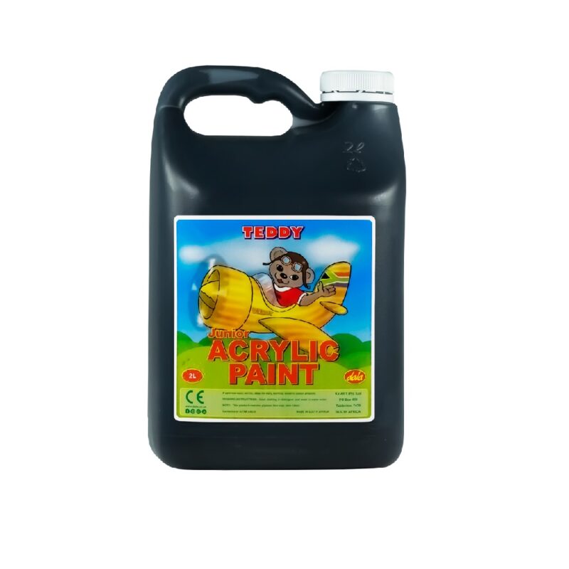Dala Acrylic Paint 2Litre Black  