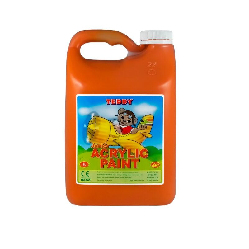 Dala Acrylic Paint 2Litre Orange