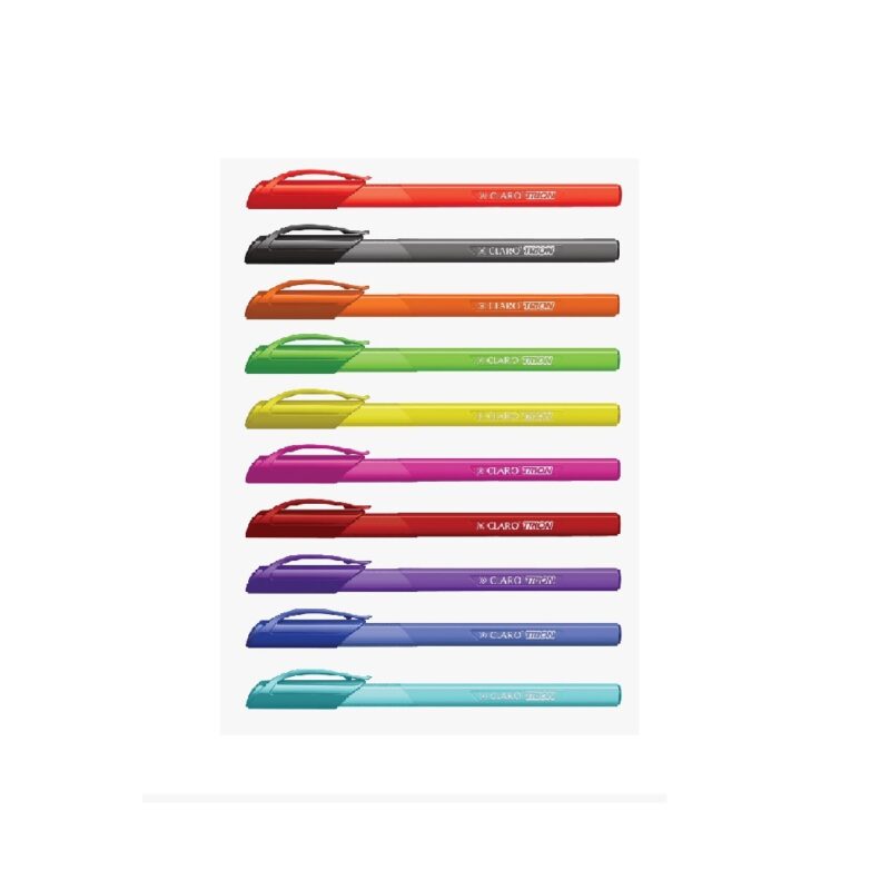 Claro Trion Opague 0.7mm Pen Set(10)