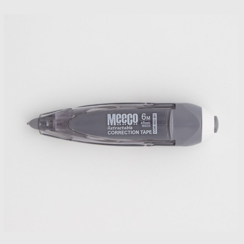 Meeco Correction
  Tape 5mmx8Mt Rblack