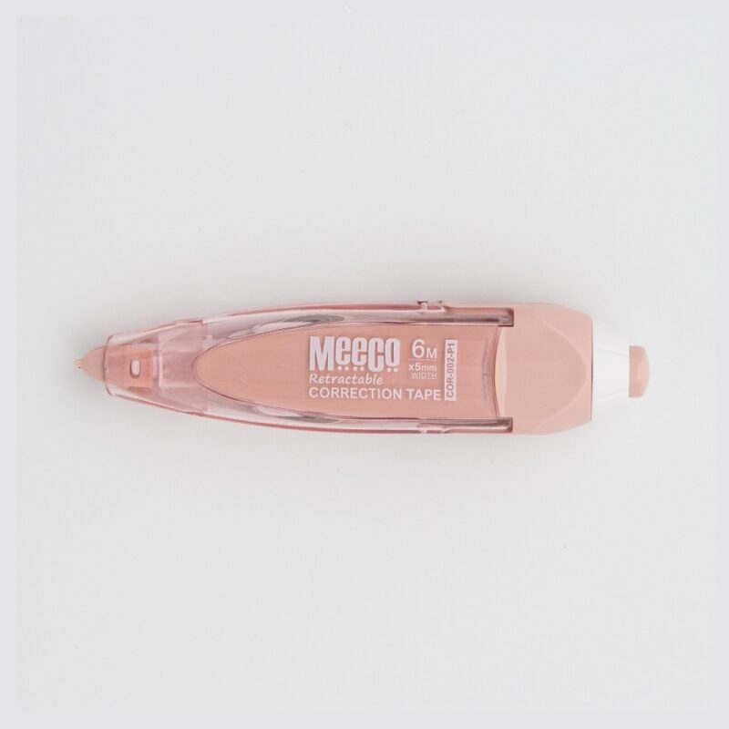 Meeco Correction Tape 5mmx8Mt Rpink