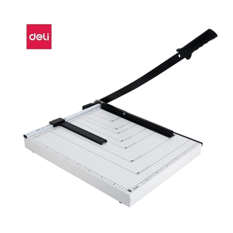 DELI 8013 B4 Metal Guillotine 12-Sheet