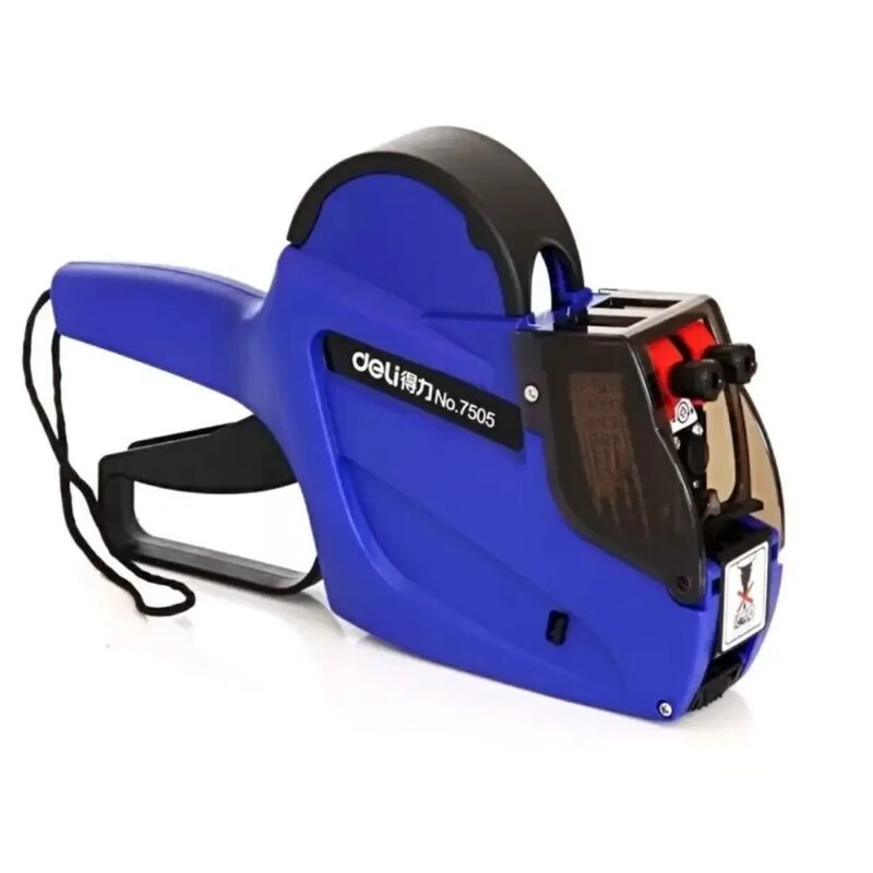 Deli E7505 Price Gun 2-Line Blue