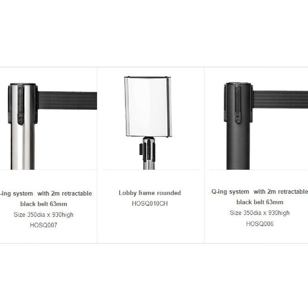 Q-Ing System 2m 350dia x 930high Stainless Steel - Image 2