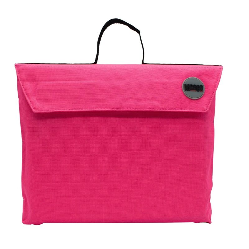 Meeco Gusset Bookbag+Handle Pink   