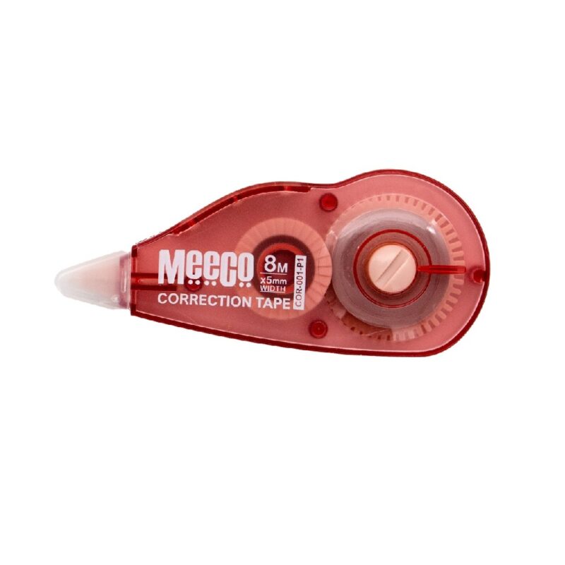Meeco Correction Tape 5mmx8M Rpink