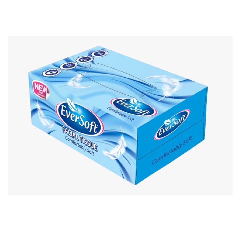 Eversoft Facial Tissues 2ply (180)