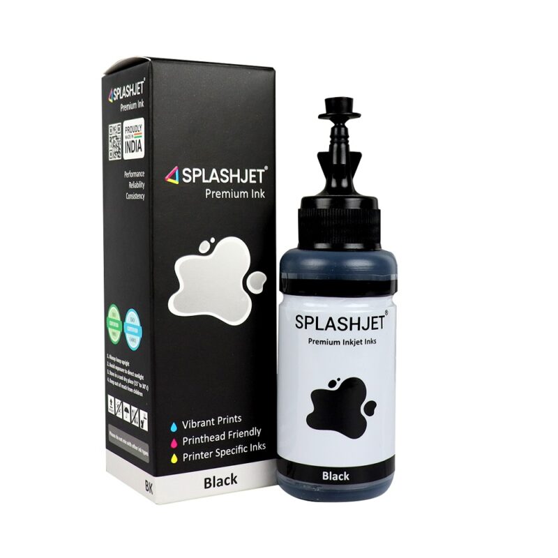 Splashjet Epson T664 Ink black 70Ml