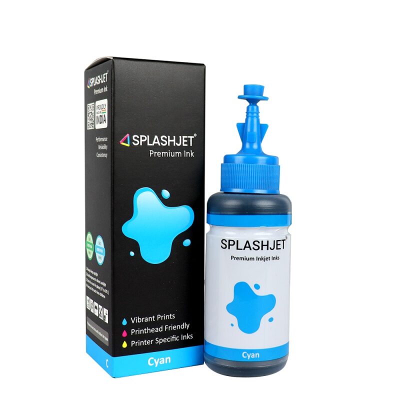 Splashjet Epson T664 Ink cyan  70Ml