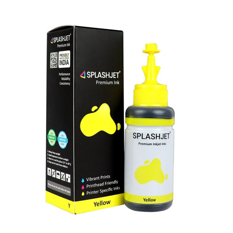 Splashjet Epson T664 Ink yelw  70Ml