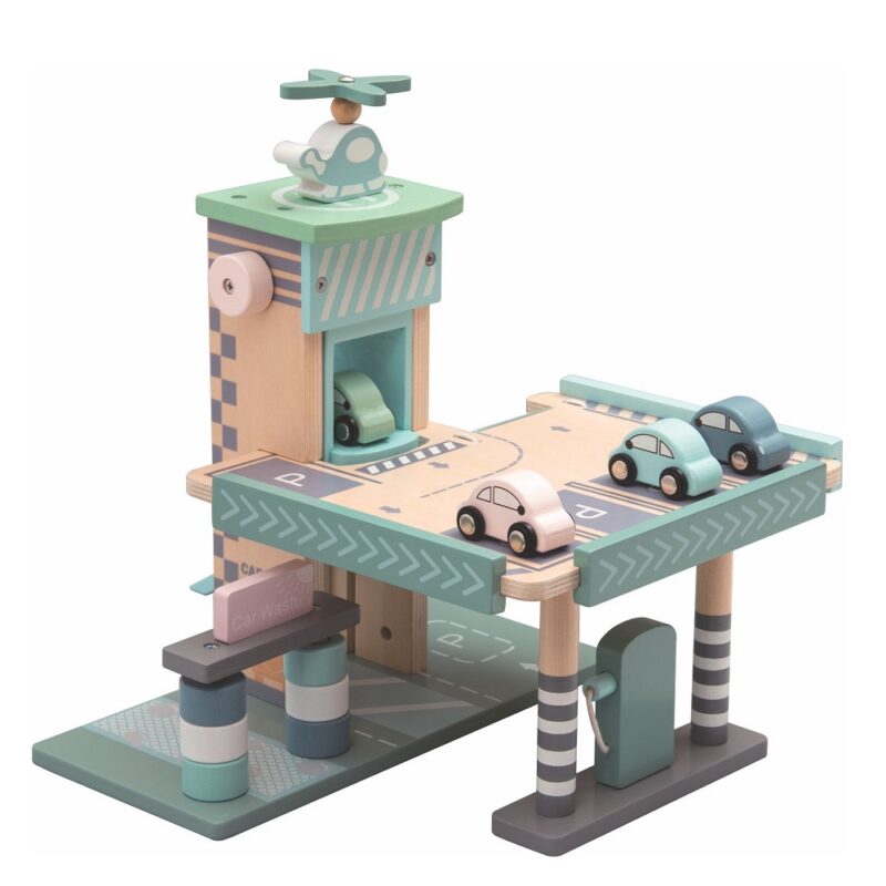 Lestat Wooden Garage 18Pcs       