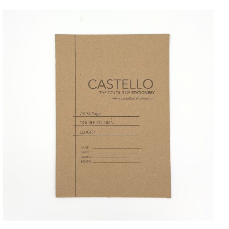 A4 Castello 72pg Ledger Book