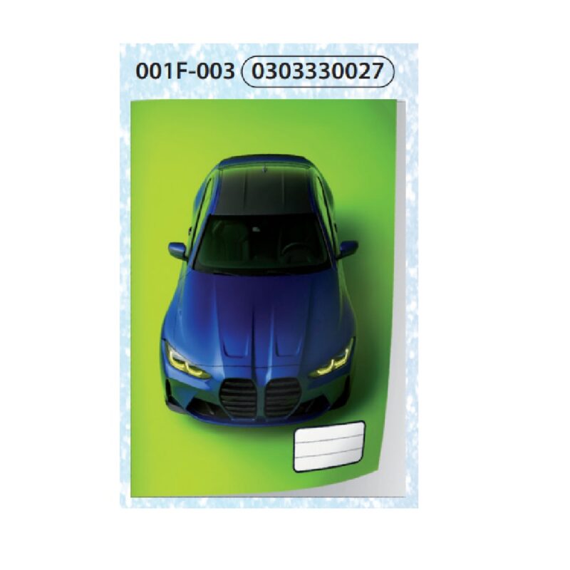 Uni-Cover A4 Pre-Cut Book Covers (5) Bmw