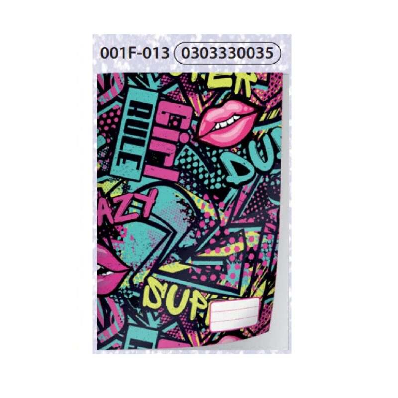 Uni-Cover A4 Pre-Cut Book Covers (5) GirlsRule