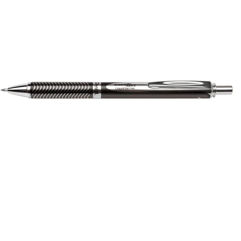 Pentel Energel Alloy Black
  Bl407A-Agb   