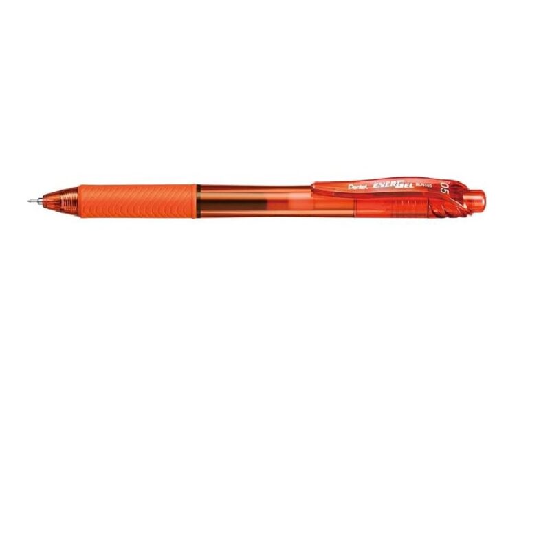 Pentel Energel Pen BLN105 0.5mm Retractable Orange