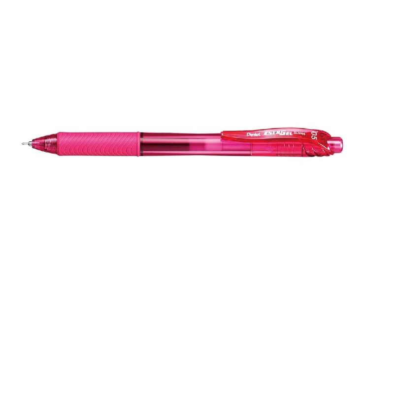 Pentel Energel  Pen BLN105 0.5mm  Retractable Pink