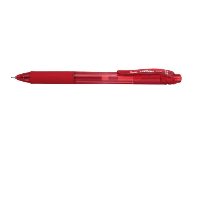 Pentel Energel Pen BLN105 0.5mm Retractable Red