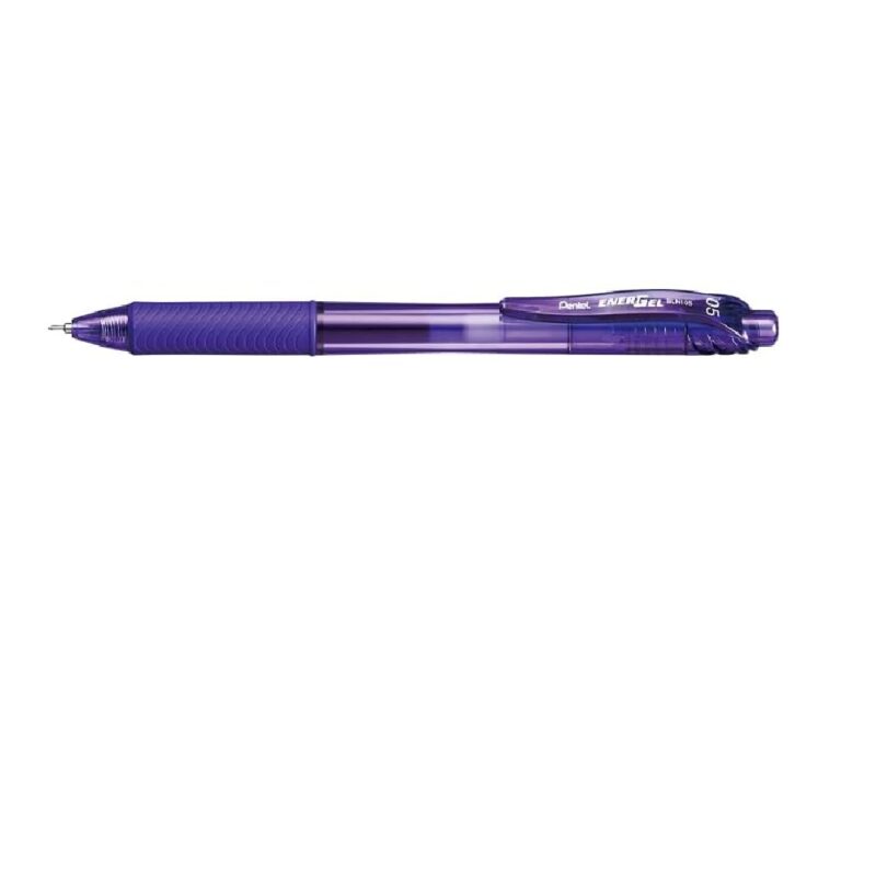 Pentel Energel  Pen BLN105 0.5mm Retractable Violet