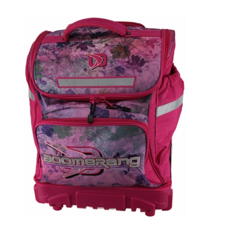 S-545-02 Pink Hardbase Trolley  Backpack  