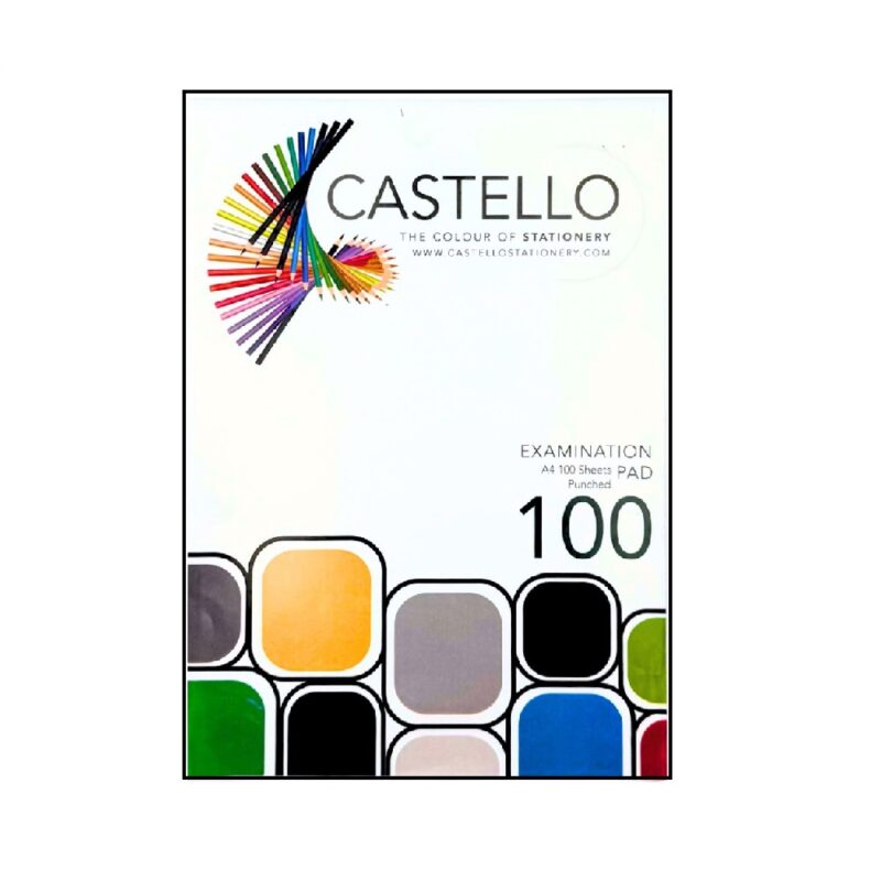 Castello Exam Pad 100Pg Punched    