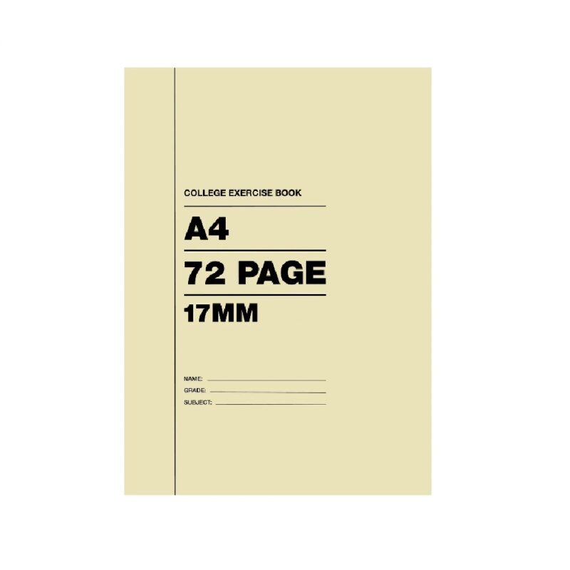 Castello A4 72Pg Colleg Book 17Mm  