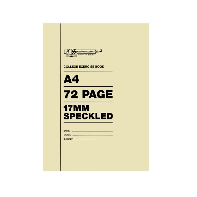 Castello A4 72Pg Colleg Book Spec 17Mm