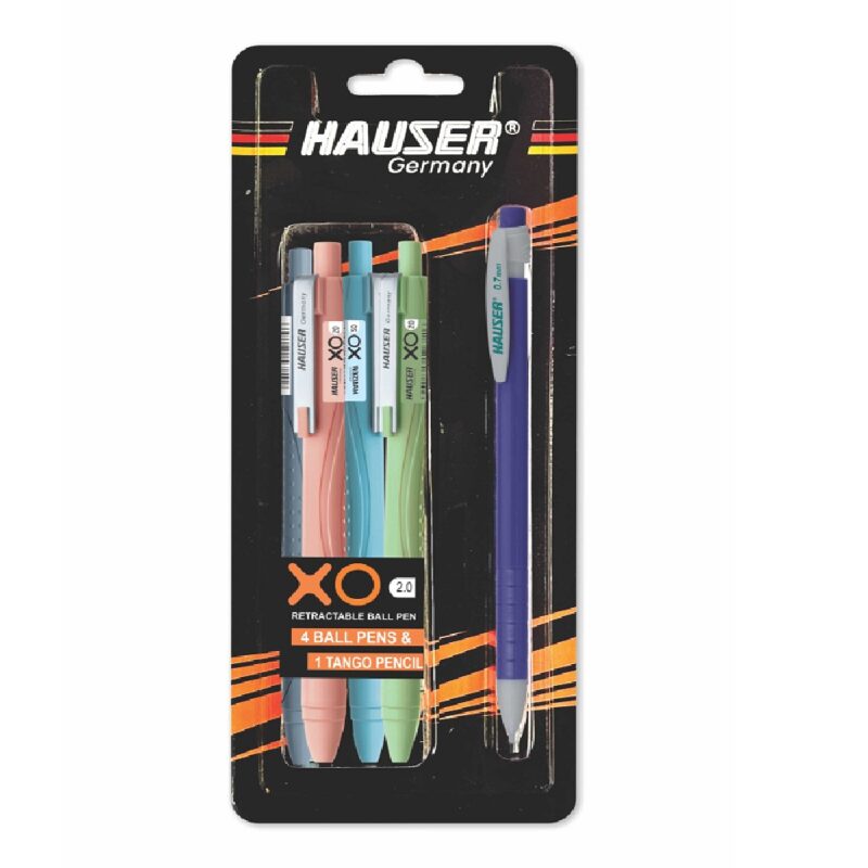 Hauser X20 Click 4xPens +1xPencil