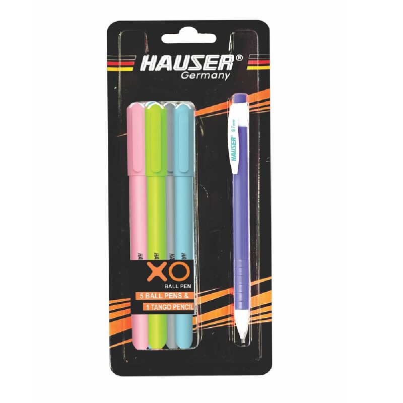 Hauser XO Cap 5xPens 1xPencil