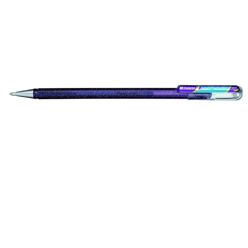 Pentel Hybrid Dual Met
  K110Dvx(Viol/Blu) 