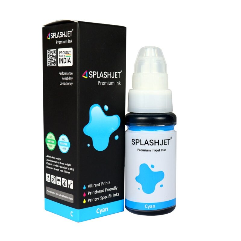 Splashjet Canon #Gi490  70Ml Ink Cyan