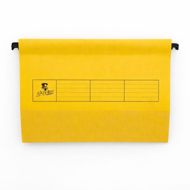 Dafrique Foolscap Suspension File (50) Yellow