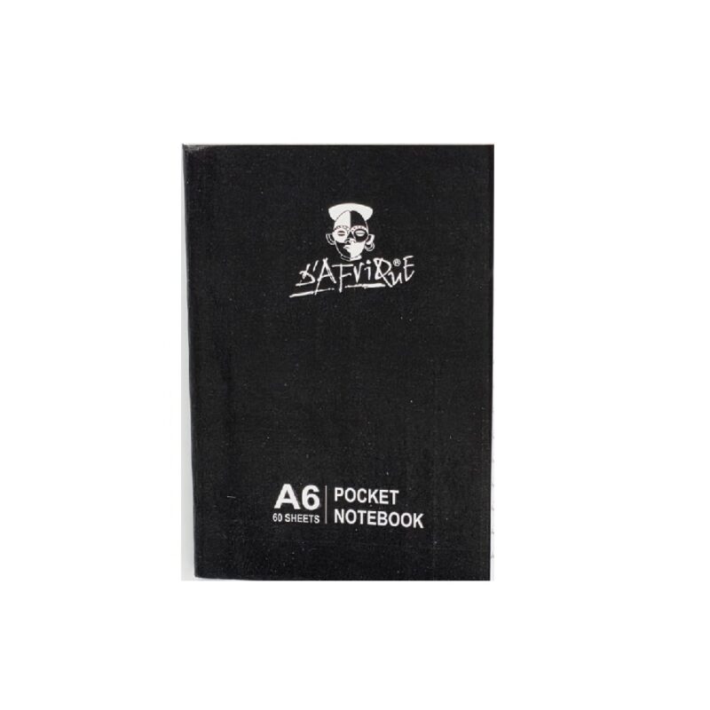 Dafrique A6 Pocket Hard Cover Book 60Sht