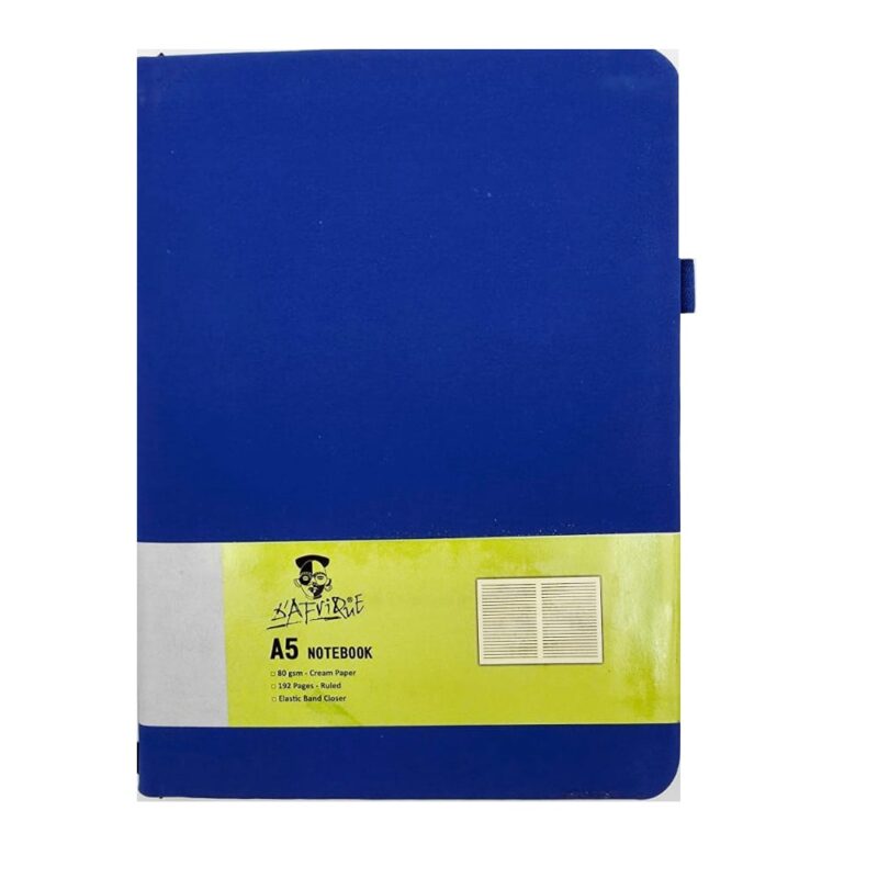 Dafrique A5 Note Book 192Pg Ruled Blue