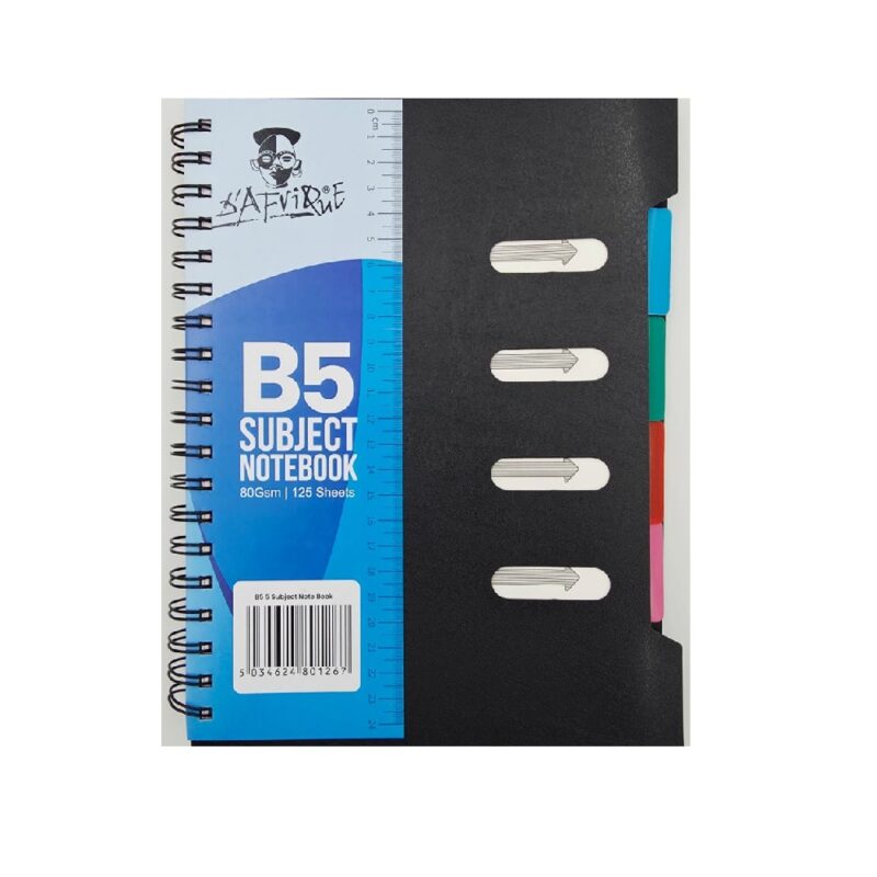 Dafrique B5 Subject
  Notebook (Blk)
