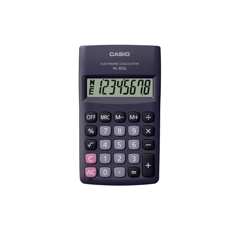 Casio Hl815L 8D Calculator Black