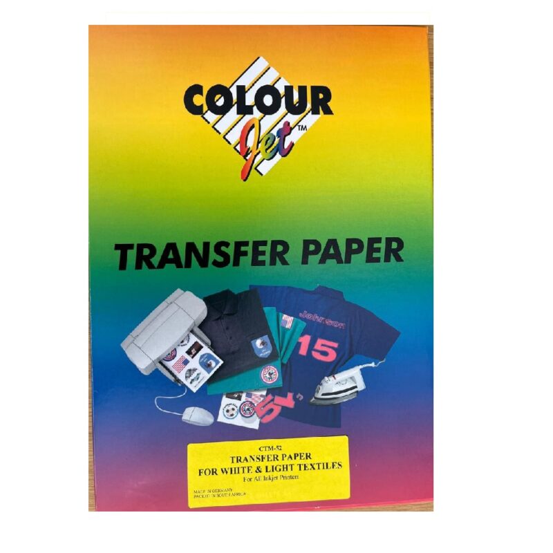 Iron-On-Transfers Inkjet For White & Light Textiles ( CTM-52)