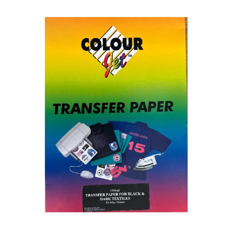 Iron-On-Transfers Inkjet For Black & Dark Textiles ( CTM-62)